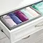 mDesign Rectangular Soft Fabric Dresser Drawer and Closet Storage Organizer Bin for Lingerie, Bras, Socks, Leggings, Clothes, Purses, Scarves - 12" Long - Textured Print - 6 Pack - Gray mDesign Rectangular Soft Fabric Dresser Drawer and Closet Storage Organizer Bin for Lingerie, Bras, Socks, Leggings, Clothes, Purses, Scarves - 12" Long - Textured Print - 6 Pack - Gray