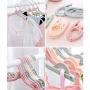 Travel Folding Hanger Portable Multi-function Travel Clip Sunscreen Socks Clothes Home Underwear Children Students8Pack