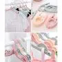 Travel Folding Hanger Portable Multi-function Travel Clip Sunscreen Socks Clothes Home Underwear Children Students8Pack