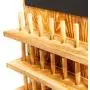 Juvale Ring Display Storage Boxes (3 Tier, Wood, Pack of 1)