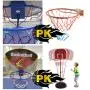 Slam Dunk Mini Basketball Hoop Set - Over The Door Toy Backboard 15 x 12.6 x 3.1 in, 2 Balls & Ball Pump, 1 x Wireless Scorer - Simple Assembly, Hanger Mount Game for Kids Children or Adults Slam Dunk Mini Basketball Hoop Set - Over The Door Toy Backboard 15 x 12.6 x 3.1 in, 2 Balls & Ball Pump, 1 x Wireless Scorer - Simple Assembly, Hanger Mount Game for Kids Children or Adults
