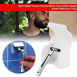 Mens Razor Shaver Sucked Sticky Cup Holder Hanger Holder Bathroom Tools Rodalind