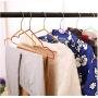 10pcs Random Color Thick PVC Coated Metal Clothes Hanger, Space Saving Non Slip Shirts Dress Coats Hangers Rack