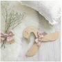 DNJKSA Europe Style Wooden Clothes Hanger Kids Baby Animal Carton Swan Hanger Rack Home Girls Princess Room Nursery Decor(Random Color) 2 Pcs