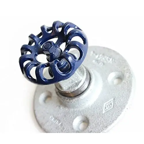 Industrial Pipe Hooks, Steampunk galvanized pipe, Nautical hook, towel hook, industrial hook, rustic rack, hanger, Bathroom hook, Navy blue & Silver robe hook (other colors too) Industrial Pipe Hooks, Steampunk galvanized pipe, Nautical hook, towel hook, industrial hook, rustic rack, hanger, Bathroom hook, Navy blue & Silver robe hook (other colors too)
