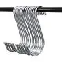 SumDirect 15Pcs 5 7/10 Inch Extra Large S Hooks, Heavy Duty S Shaped Hooks for Hanging Apparel Kitchenware Utensils Plants Towels Gardening Tools (15pcs) SumDirect 15Pcs 5 7/10 Inch Extra Large S Hooks, Heavy Duty S Shaped Hooks for Hanging Apparel Kitchenware Utensils Plants Towels Gardening Tools (15pcs)