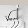 Spectrum Diversified 75370 Stratford Over The Door Hanger Holder, Chrome Spectrum Diversified 75370 Stratford Over The Door Hanger Holder, Chrome
