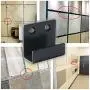 Alise JX200B-8P Stainless Steel Tile Bracket Billboard Holder Brackets Utility Hook Hanger Heavy Duty Wall Mount,Black 8 Pack Alise JX200B-8P Stainless Steel Tile Bracket Billboard Holder Brackets Utility Hook Hanger Heavy Duty Wall Mount,Black 8 Pack