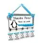 Unique Funny Hall Passes with Hanger, Pinguin Pases del Pasillo, Penguin Theme Teacher Classroom Hall Passes