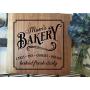 PERSONALIZED BAKERY SIGN, 10X10 RECLAIMED CEDAR SIGN, INCLUDES HANGER, HANDMADE, BAKERY SIGN, KITCHEN SIGN, Birthday Gift, Wedding Gift, Anniversary Gift