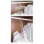 In kds 5pcs Wardrobe Space Saver Magic Clothes Closet Storage Hanger Organizer Random Clour