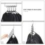 MoonFly Space Saving Magic Clothes Hangers, Wardrobe Hanger Organizer, Multifunctional Cascading Clothing Organizers with Sturdy Metal for Closet, Cabinet, Armoire (8 Pack)