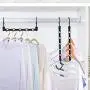 Koicaxy Clothes Hangers,Magic Cascading Hangers for Space Saving 10 Pack (Renewed)