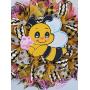 Spring Wreath, Bee Wreath, door wreath,bunny wreath,spring door wreath,door hanger