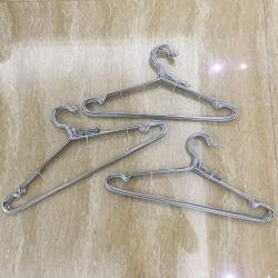 TOPBATHY 20pcs/Package Stainless Steel Clothes Hangers Metal Wire Hangers Portable Non-Slip Hangers for Jeans Scarf Tie Clothes