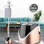 360 Full Size Clothes Fabric Steamer with Rotating Hanger, Vertical Standing Steamer, Heavy Duty Powerful Garment Steamer-A 37x40x46cm(15x16x18) 360 Full Size Clothes Fabric Steamer with Rotating Hanger, Vertical Standing Steamer, Heavy Duty Powerful Garment Steamer-A 37x40x46cm(15x16x18)