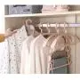 HJYPYJ Magic Hanger,360?? Rotate Multifunction Magical Hangers,Pp Detachable Trouser Hangers,Space-Saving Organizer Hangers, Vertical Suspension/White / 5 pcs HJYPYJ Magic Hanger,360?? Rotate Multifunction Magical Hangers,Pp Detachable Trouser Hangers,Space-Saving Organizer Hangers, Vertical Suspension/White / 5 pcs