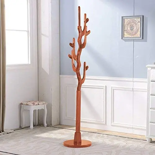 TIANTA- European Style Solid Wood Coat Racks Landing Hanger Bedroom Simple Fashion Clothes Shelves Home Furnishing (Color : #6) TIANTA- European Style Solid Wood Coat Racks Landing Hanger Bedroom Simple Fashion Clothes Shelves Home Furnishing (Color : #6)