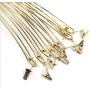 Fashion Metal Bra Clothes Hanger Hook Underwear Lingerie Panties Drying Rack with Clothespins Clip 10pcs Random Color