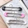 HJYPYJ Magic Hanger,Type s Multifunction Magical Hangers,Abs + Stainless Steel Non-Slip Trouser Hangers,Space-Saving Organizer Hangers, Free Assembly/White / 10 pcs HJYPYJ Magic Hanger,Type s Multifunction Magical Hangers,Abs + Stainless Steel Non-Slip Trouser Hangers,Space-Saving Organizer Hangers, Free Assembly/White / 10 pcs