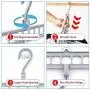 BKONF Space Saving Hangers, Clothes Grouper, Multifunctional Closet Organizer, Pack of 6 BKONF Space Saving Hangers, Clothes Grouper, Multifunctional Closet Organizer, Pack of 6