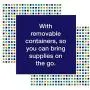 Elizabeth Ward Bead Storage Solutions: 82-Piece Tiny Container Storage Tray ? Bead Organizer with 78 Tiny Containers, a Tray and Lid for Beads and More Elizabeth Ward Bead Storage Solutions: 82-Piece Tiny Container Storage Tray ? Bead Organizer with 78 Tiny Containers, a Tray and Lid for Beads and More