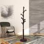 LLDDP Coat Hooks Wall Coat Racks Clothes Rack Modern Floor Hanger Metal Coat Stand Office Bedroom Simple Clothes Tree Living Room Hall Nordic Hat Coat Rack Hall Tree Free Standing Garment Racks