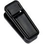 BESTCYC A-line Slim-line Plastic Finger Clips Clothes Pants Hangers Clips, 2.2 Inch, Set of 24pcs (Black)