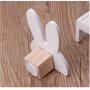 Cute Bunny Hook Wooden Clothes Hanger Wall Decor Children Bedroom Pendant 10pcs