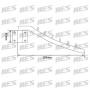 KES SUS 304 Stainless Steel Clothes Hanger with Swing Arm Holder Clothing Hanging System Closet Storage Organizer Heavy Duty Drying Rack Wall Mount Brushed Finish, SCH200-2