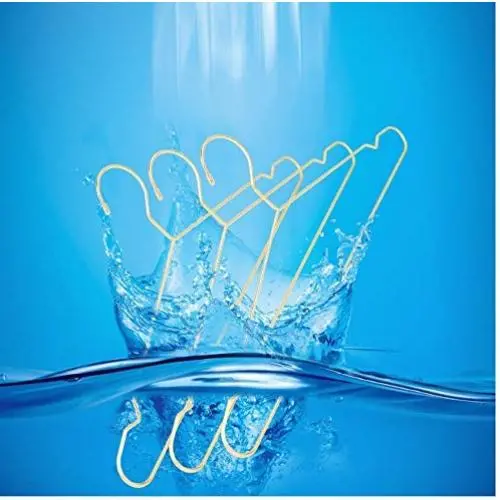 10 pcs 45CM Gold Strong Metal Wire Hangers Clothes Hangers, Coat Hanger, Standard Suit Hangers 10 pcs 45CM Gold Strong Metal Wire Hangers Clothes Hangers, Coat Hanger, Standard Suit Hangers