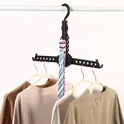 Lililililililili Magic Clothes Hanger, Collapsible Multi-Functional Clothes Rack Household Retractable Storage Hanging Clothes Rack-2 PCS