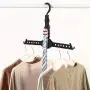 Lililililililili Magic Clothes Hanger, Collapsible Multi-Functional Clothes Rack Household Retractable Storage Hanging Clothes Rack-2 PCS Lililililililili Magic Clothes Hanger, Collapsible Multi-Functional Clothes Rack Household Retractable Storage Hanging Clothes Rack-2 PCS