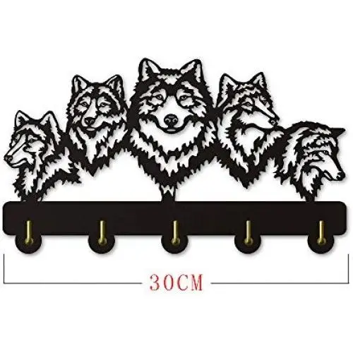 Wildlife Wolf Decorative Wall Hanger Wolf Family Clothes Wall Hooks Coat Rack Keys Holder Organizer Hook Animal Decorative Wall Hooks Hanger Handbag Keyring Holder (2) Wildlife Wolf Decorative Wall Hanger Wolf Family Clothes Wall Hooks Coat Rack Keys Holder Organizer Hook Animal Decorative Wall Hooks Hanger Handbag Keyring Holder (2)