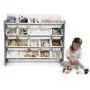 Tot Tutors Springfield Collection Supersized Wood Toy Storage Organizer, Extra Large, Grey/White Tot Tutors Springfield Collection Supersized Wood Toy Storage Organizer, Extra Large, Grey/White