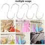 Spofit 15 Pack S Hooks Stainless Steel Hanger Hooks (M) Spofit 15 Pack S Hooks Stainless Steel Hanger Hooks (M)