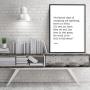 I`ll Meet You There Rumi, Author Signature Literary Quote Print. Fine Art Paper, Laminated, Framed, or Canvas with Hanger. Multiple Sizes for Home, Office, or School