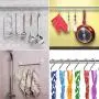 VIPITH S Hooks, 30 Pack 3.6 Inch Stainless Steel Metal S Shaped Hooks Heavy-Duty S Hanging Hooks Hangers with Ball Ends for Spoon Pan Pot Towel in Kitchen Bedroom Bathroom Office