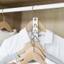 WINIT Cascading Clothes Hanger Hooks,Space Saving Series Multi-Function Multi-Layer Cabinet Clothes Connection Folding Storage Clothes Rack Hanger Household Strong Load-Bearing Closet Hook (12pcs) WINIT Cascading Clothes Hanger Hooks,Space Saving Series Multi-Function Multi-Layer Cabinet Clothes Connection Folding Storage Clothes Rack Hanger Household Strong Load-Bearing Closet Hook (12pcs)