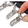 Agvincy 3 Pack Hat Organizer Cap Organizer Hanger 10 Clips Stainless Steel, Folding Clothes Hangers Foldable Clothes Drying Rack for Travel (3 Pack) Agvincy 3 Pack Hat Organizer Cap Organizer Hanger 10 Clips Stainless Steel, Folding Clothes Hangers Foldable Clothes Drying Rack for Travel (3 Pack)