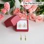 Earring Hooks,100 PCS/50 Pairs Sterling Silver Earring Hooks, Hypoallergenic Earring Hooks with Clear Silicone Earring Backs Stoppers for DIY Jewelry Making