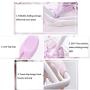 Aschic Travel Foldable Clips Portable Plastic Clothespins Drip Hangers Baby Drying Rack Lingerie Hanger Underwear Peg Dryer(2 Pack, Purple/Green) (Assorted)