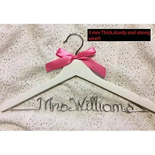 bride hanger,wedding hanger,personalized hanger, Mrs hanger, Personalized Hanger, Custom hanger, wedding hanger, wedding dress hanger