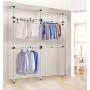 Generic me Clos US hes Hangers Garment Rack rs She Adjustable Home Closet hes Han Organizers Clothes Home Close Hangers Shelves stable