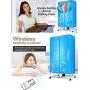 Clothes Dryer Portable Drying Rack for Laundry 1200W - 33 LB Capacity Energy Saving (Anion) Folding Dryer Quick Dry & Efficient Mode Digital Automatic Timer with Remote Control
