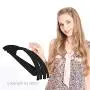 MIZGI Premium Velvet Hangers (Pack of 50) Heavyduty- Non Slip No Shoulder Bump Suit Hangers - Chrome Hooks,Space Saving Clothes Hangers,Rounded Hangers for Coat,Sweater,Jackets,Pants,Shirts (Black) MIZGI Premium Velvet Hangers (Pack of 50) Heavyduty- Non Slip No Shoulder Bump Suit Hangers - Chrome Hooks,Space Saving Clothes Hangers,Rounded Hangers for Coat,Sweater,Jackets,Pants,Shirts (Black)