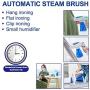 JMG Handheld Garment Steamer 1600W 200Ml, Folding Steamer for Clothes Steamer Portable Steam Iron 3 Gear Adjustment for Home Travelling, Blue