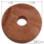 DAYSLIVES 40 Pack Cedar Wood Rings 100% Natural Cedar Hangers Blocks for Clothes Storage Closets Drawers(Diameter 4cm)