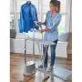 2-in-1 Powerful Professional Clothes Fabric Steamer for Home and Commercial Use, Dual-Use Built-In Iron and Garment Steamer with Fabric Brush, Garment Hanger, and Extra Long Steam Hose. 2-in-1 Powerful Professional Clothes Fabric Steamer for Home and Commercial Use, Dual-Use Built-In Iron and Garment Steamer with Fabric Brush, Garment Hanger, and Extra Long Steam Hose.