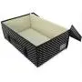 HANGERWORLD Medium Black Polka Dot Wedding Dress Bridal Gown Garment Storage Boxes and Travel Carry Case HANGERWORLD Medium Black Polka Dot Wedding Dress Bridal Gown Garment Storage Boxes and Travel Carry Case